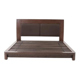 Cama Farrah De Madera King Size Color Chocolate