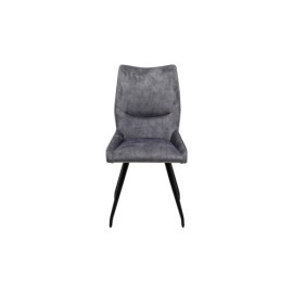 Silla Kora De Tela Color Gris