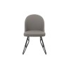 Silla Shelby De Vinil Color Gris