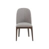 Silla Phoenix De Madera De Tela Color Gris