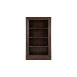 Librero Enzo De Madera Color Oak Dark Brown