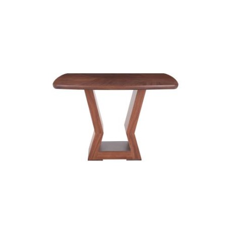 Mesa De Madera Cuadrada Sorrento De Madera Tzalam Natural Para 4 Personas