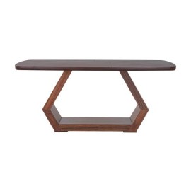 Mesa De Madera Sorrento Tzalam Natural Para 6 Personas Rectangular