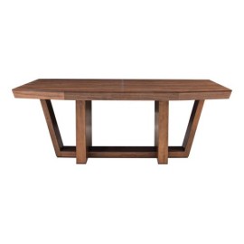 Mesa Harlow De Madera Para 8 Personas Acabado Nogal