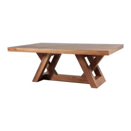 Mesa Uxmal De Madera Para 12 Personas Rectangular