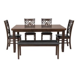 Comedor Kenia De Madera Para 6 Personas