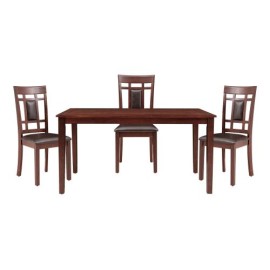 Comedor Dakar De Madera Para 4 Personas