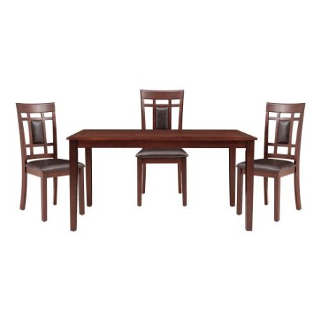 Comedor Dakar De Madera Para 4 Personas